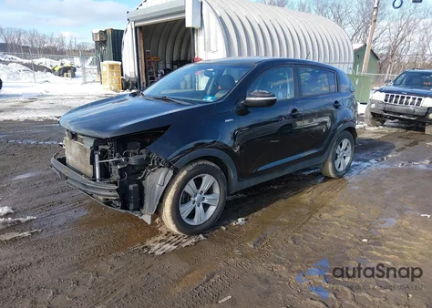 2012 Kia Sportage Lx z USA, uszkodzony, nr VIN KNDPBCA25C7312157